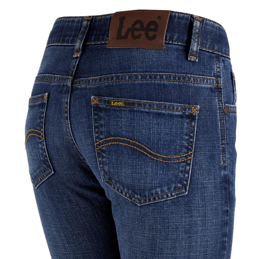 slim fit trousers with waistband model h50 lee jeans mexico